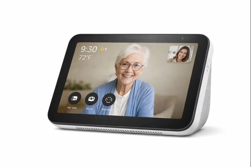 Amazon Echo Show 8 smart display for seniors living alone