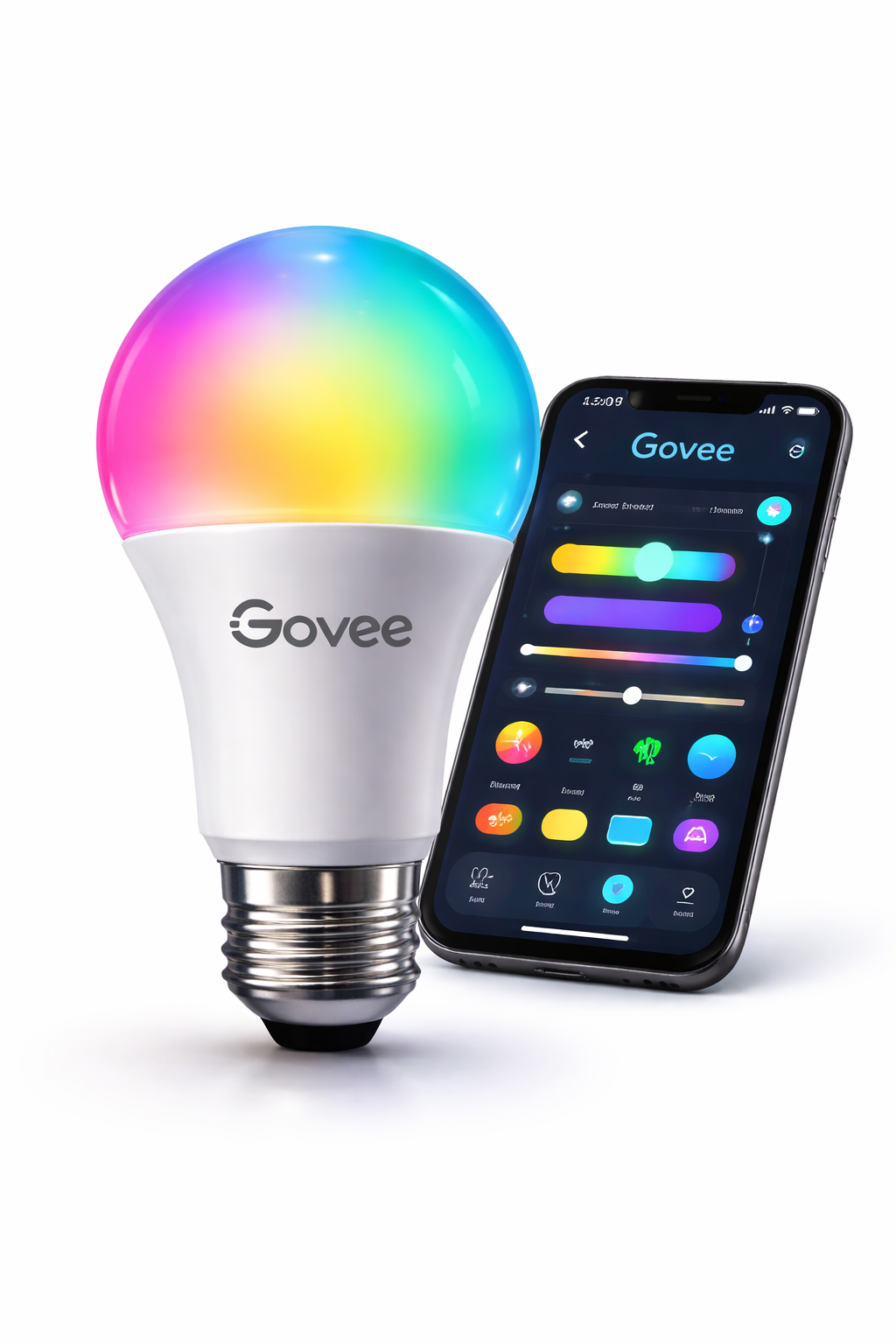 Govee RGBIC Smart Bulb renter-friendly smart home device