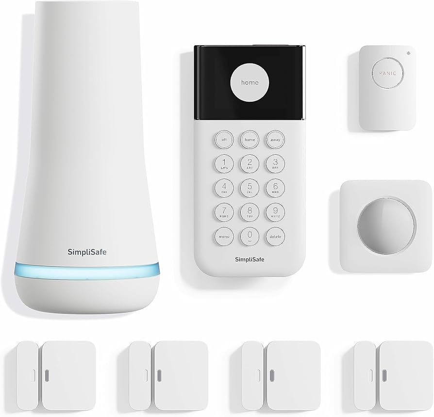 SimpliSafe 8‑Piece Wireless Home Security System renter-friendly smart home device