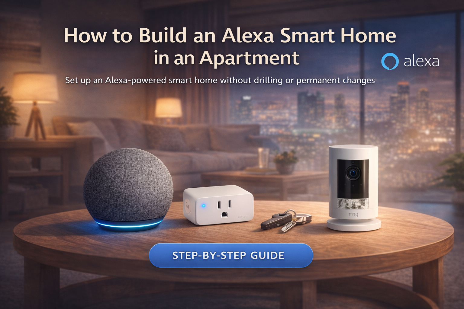 Alexa Smart Home Setup for Apartments (Beginner Guide 2026)