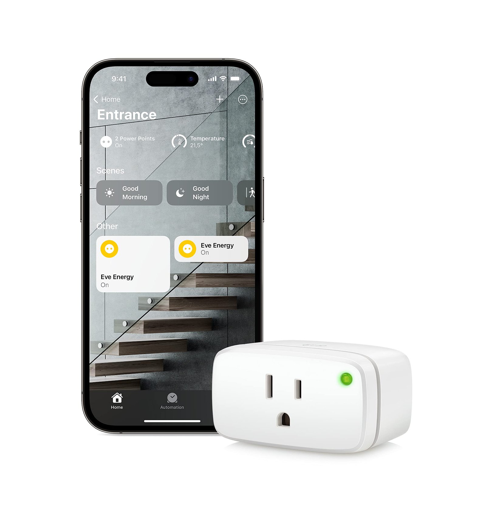 Eve Energy Smart Plug renter-friendly smart home device