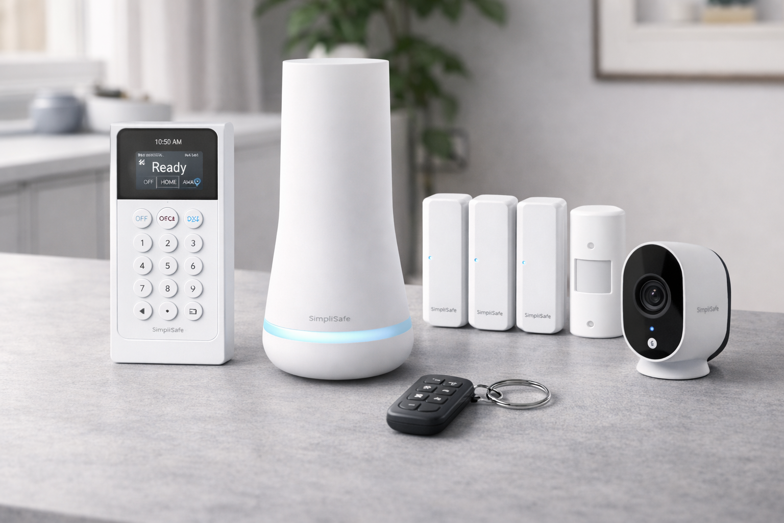 SimpliSafe 8-Piece Wireless Security System renter-friendly smart home device