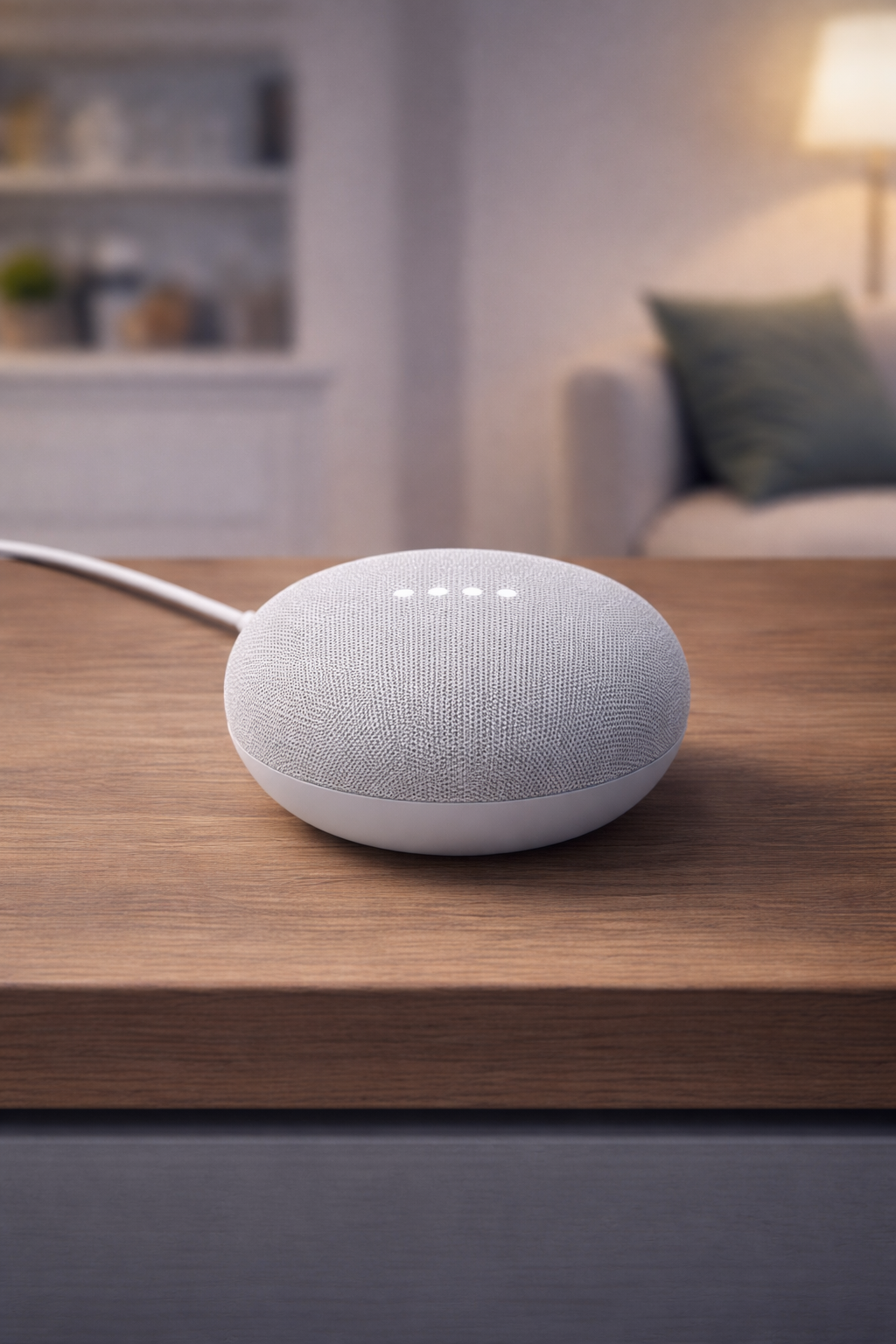 Google Nest Mini (2nd Gen) renter-friendly smart home device