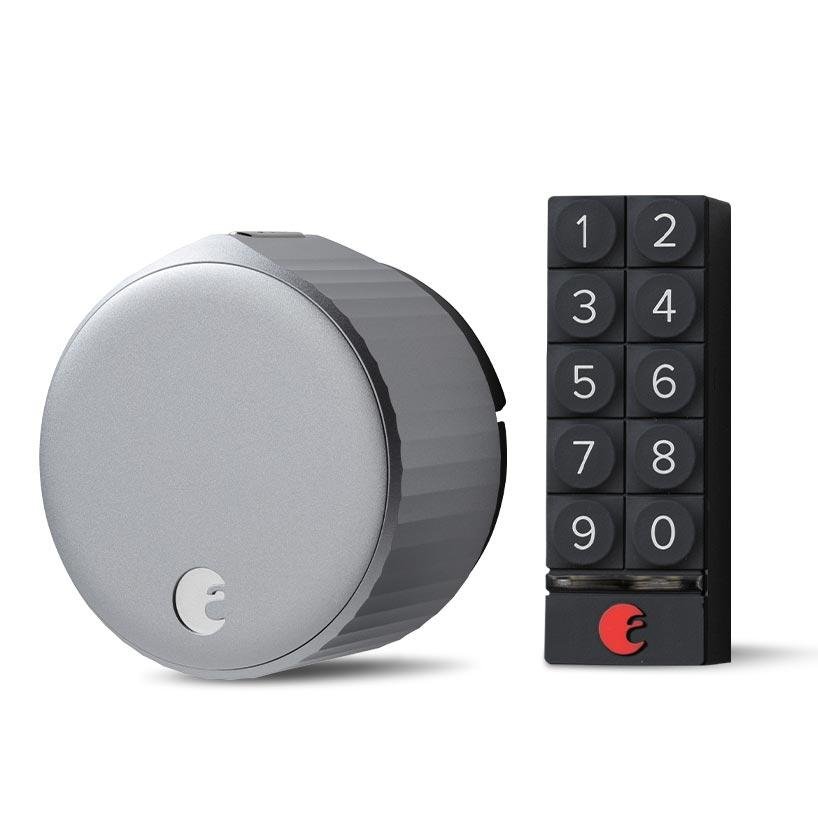 August Smart Lock (4th Gen) + Keypad renter-friendly smart home device