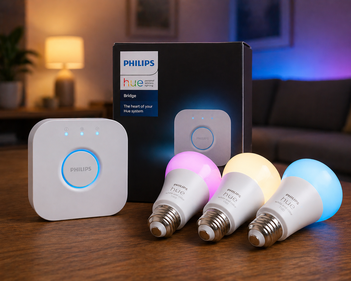 Philips Hue Bridge renter-friendly smart home device