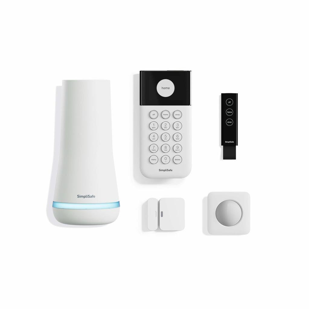 SimpliSafe 5-Piece Wireless Home Security System renter-friendly smart home device
