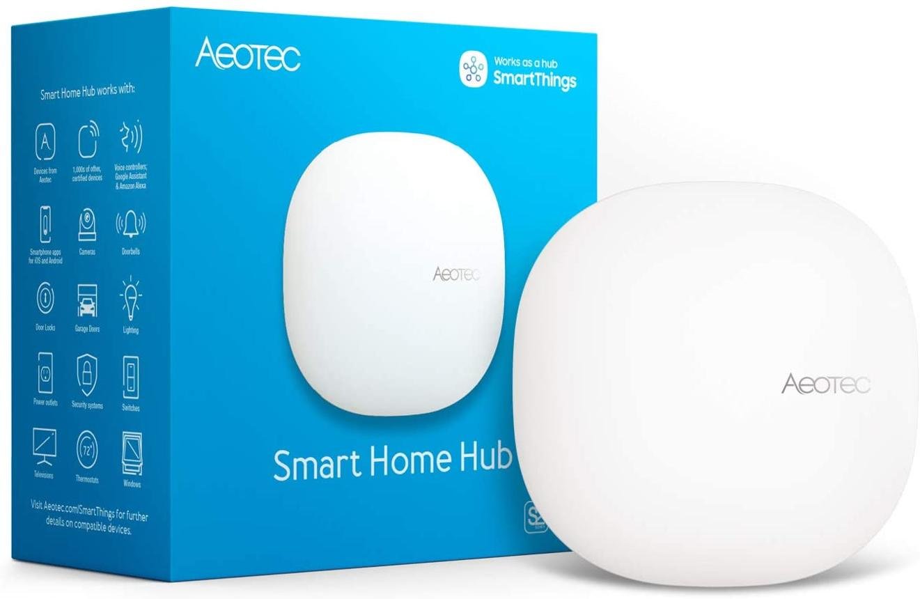 Aeotec Smart Home Hub (SmartThings Hub v3) renter-friendly smart home device