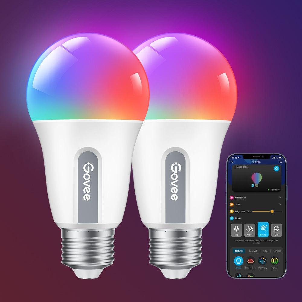 Govee Smart Light Bulbs (Wi-Fi) renter-friendly smart home device